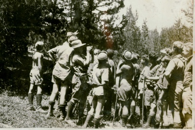 Circle S camp, 1927