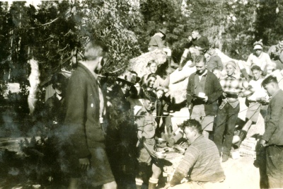 Circle S camp, 1927