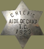 Training Camp Badge, 1923, Image Courtesy of the Adam Lombard Camp Collection