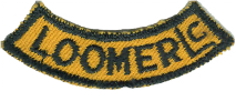 Council Patch segment for Camp Loomer, c 1960