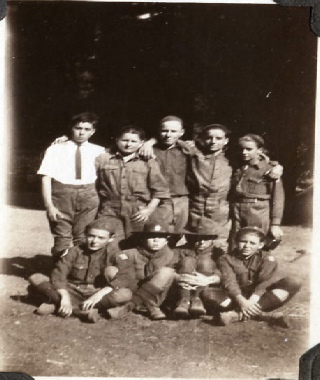 SF Scouts at Training Camp, c 1920