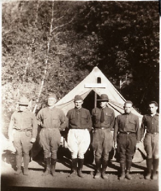 Scout Leaders at Training Camp, c 1920