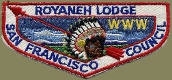 Royaneh Lodge Flap (c 1958)